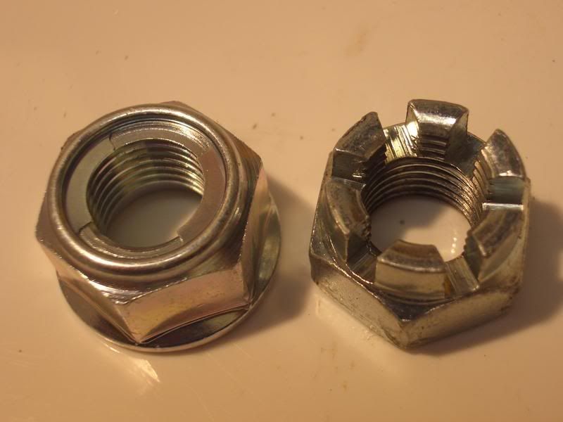 DIY Dual Star locking axle nuts install and review XT225+250 Rider's